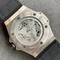 Big-Bang-Unico-Sang-Bleu-Titanium-HBF-Skeleton-Dial-on-Black-Gummy-Strap-HUB1213 Replica