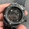 Big-Bang-Unico-Sang-Bleu-Titanium-Black-HBF-Skeleton-Dial-on-Black-Gummy-Strap-HUB1213 Replica