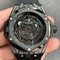 Big-Bang-Unico-Sang-Bleu-Titanium-Black-HBF-Skeleton-Dial-on-Black-Gummy-Strap-HUB1213 Replica