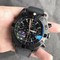 Chronomat-44mm-Blacksteel-GF-1-1-Special-Edition-Black-Dial-on-Black-Rubber-Strap-7750 Replica