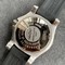 Avenger-GMT-SS-OXF-1-1-Best-Edition-Black-Dial-Stick-Markers-Diamonds-Bezel-on-Black-Rubber-Strap-A2836 Replica