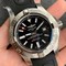 Avenger-GMT-SS-OXF-1-1-Best-Edition-Black-Dial-Stick-Markers-Diamonds-Bezel-on-Black-Rubber-Strap-A2836 Replica