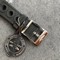Avenger-GMT-SS-OXF-1-1-Best-Edition-Black-Dial-Stick-Markers-Diamonds-Bezel-on-Black-Rubber-Strap-A2836 Replica