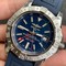 Avenger-GMT-SS-GF-1-1-Best-Edition-Blue-Dial-on-Blue-rubber-Strap-A2836-V2 Replica