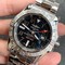 Avenger-GMT-SS-GF-1-1-Best-Edition-Black-Dial-Roman-Markers-on-SS-Bracelet-A2836-V2 Replica