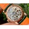 HOMMAGE-DOUBLE-FLYING-TOURBILLON-RG-JBF-GOLD-DIAL-ON-GREEN-CROCO-LEATHER-STRAP Replica