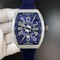 FM-Vanguard-Mens-Yachting-Diam-V45-SS-NY-RU-Blue-ZF-MY9015 Replica