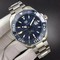 Aquaracer-Calibre-5-SS-43mm-KOR-1-1-Best-Edition-Blue-Ceramic-Bezel-Blue-Dial-on-SS-Bracelet-SW200 Replica