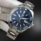 Aquaracer-Calibre-5-SS-43mm-KOR-1-1-Best-Edition-Blue-Ceramic-Bezel-Blue-Dial-on-SS-Bracelet-SW200 Replica