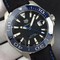 Aquaracer-Calibre-5-SS-43mm-OXF-1-1-Best-Edition-Ceramic-Bezel-Black-Dial-quot-Single-Blue-quot-on-Nylon-Strap-SW200 Replica