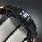 Aquaracer-Calibre-5-PVD-43mm-OXF-1-1-Best-Edition-Ceramic-Bezel-Black-Dial-on-Brown-Nylon-Strap-SW200 Replica
