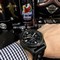 Breitling-Avenger-Black-Dial-on-Black-Rubber-Strap Replica