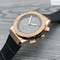Hublot-Chrono-Gold-Black-Hight-Version-on-Black-Leather-Strap Replica