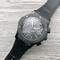 Hublot-Chrono-Black-Hight-Versio-On-Black-Rubber-Strap Replica