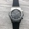 Hublot-Chrono-Silver-Hight-Version-On-Black-Rubber-Strap Replica