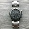 Hublot-Chrono-Silver-Hight-Version-On-SS-Steel-Strap Replica