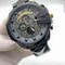 Diesel-Dark-Grey-Case-Grey-Dial-On-Grey-SS-Strap Replica