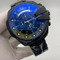 Diesel-Full-Black-Yellow-Numbers-On-Black-Leather-Strap-Mega-Shief Replica