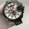 Diesel-Black-Case-White-Dial-On-Black-Leather-Strap Replica