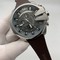 Diesel-Grey-Case-Black-Grey-Dial-On-Brown-Leather-Strap Replica