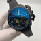 Diesel-Full-Black-Yellow-Numbers-On-Black-Leather-Strap Replica