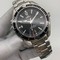 Omega-Seamaster-Black-007-Dial-on-Steel-Strap Replica