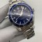 Omega-Seamaster-Blue-Dial-on-Steel-Strap Replica