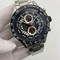 Tag-Heuer-Silver-Case-Black-Dial Replica