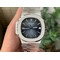 Nautilus-5711-1A-3KF-1-1-Best-Edition-Blue-Textured-Dial-on-SS-Bracelet-A324-Super-Clone-V2 Replica