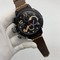 U-Boat-Black-Case-Black-Dial-on-Black-Leather-Strap Replica