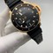 Panerai-Submersible-Automatic-Gold-Case-on-Black-Rubber-Strap Replica
