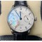 Portuguese-Real-PR-IW500705-ZF-1-1-Best-Edition-White-Dial-Blue-Markers-on-Brown-Leather-Strap-A52010 Replica