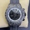 Daytona-DIW-Carbon-OMF-Best-Edition-Black-Black-Dial-on-Black-Leather-Strap-A4130 Replica