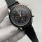 Omega-Speedmaster-Chrono-Black-Dial-on-Black-Leather-Strap Replica