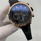 Tag-Heuer-Black-Dial-Chrono-on-Black-Leather-Strap Replica