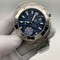 Tag-Heuer-Blue-Dial-Chrono-on-SS-Strap Replica