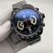 Tag-Heuer-Full-Black-Dial-Chrono-on-SS-Strap Replica