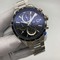 Tag-Heuer-Black-Dial-Chrono-on-SS-Strap Replica