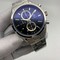 Tag-Heuer-Black-Dial-Chrono-on-SS-Strap Replica