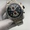 Tag-Heuer-Black-Dial-Chrono-on-SS-Strap Replica