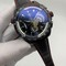Tag-Heuer-Black-Red-Dial-Carrera-on-Black-Leather-Strap Replica