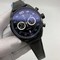 Tag-Heuer-Full-Black-Dial-Chrono-on-Black-Leather-Strap Replica
