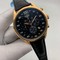Tag-Heuer-Black-Dial-Chrono-on-Black-Leather-Strap Replica