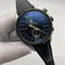 Tag-Heuer-Black-Dial-Chrono-on-Black-Leather-Strap Replica