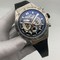 Tag-Heuer-Silver-Case-Skeleton-on-Black-Rubber-Strap Replica