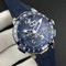 Executive-El-Toro-SS-TWA-1-1-Best-Edition-Blue-Dial-on-Blue-Rubber-Strap-Swiss-UN-32 Replica