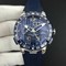 Executive-El-Toro-SS-TWA-1-1-Best-Edition-Blue-Dial-on-Blue-Rubber-Strap-Swiss-UN-32 Replica