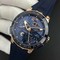 Executive-El-Toro-YG-TWA-1-1-Best-Edition-Blue-Dial-on-Blue-Rubber-Strap-Swiss-UN-32 Replica