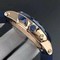 Executive-El-Toro-YG-TWA-1-1-Best-Edition-Blue-Dial-on-Blue-Rubber-Strap-Swiss-UN-32 Replica