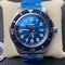 SuperOcean-II-44mm-1-1-Best-Edition-Blue-Dial-on-SS-Bracelet Replica